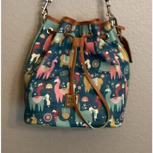 NWOT Disney Parks Dooney & Bourke Kuzco Llamas Emperor's New Groove Drawstring